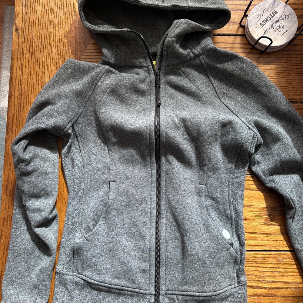 Lululemon Women's Scuba Gray Heavy Hooded Jacket